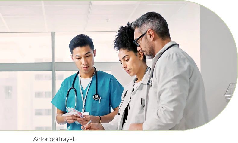 graphic of doctors together